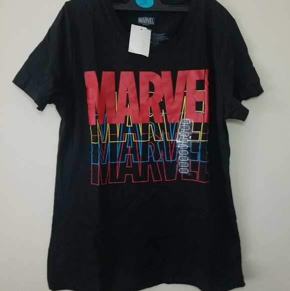 Marvel Black Tee - Picture 1 of 4